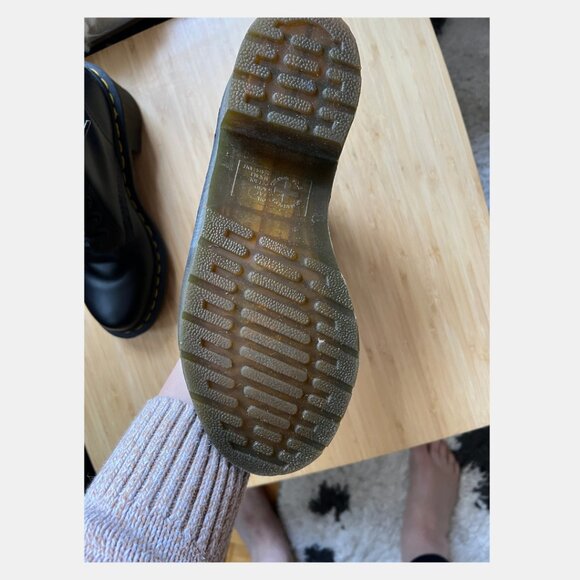 DR MARTENS - Heeled black boots - Picture 6 of 8